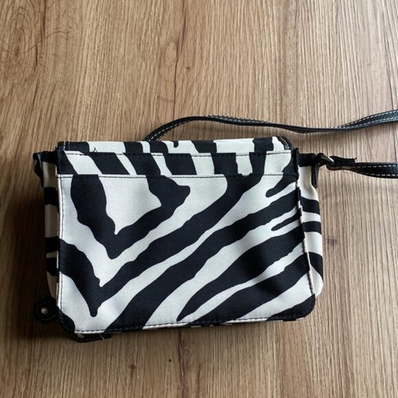Vintage Y2K Zebra print cross body purse - Picture 6 of 9